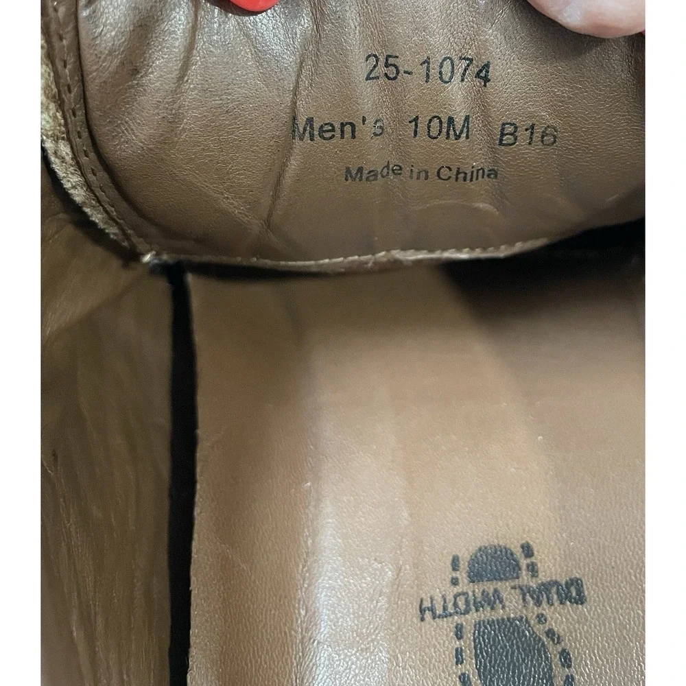 Johnson & Murphy Colvard XC4 Waterproof Sheepskin Men 10M Oxfords Shoes 25-1074